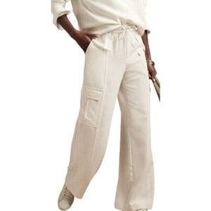 Banana Republic BR Sport High + Wide Cargo in Cream, Size: XL